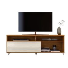 Rack Madetec Cross com 182cm de Largura, Ideal para TV de Até 65”