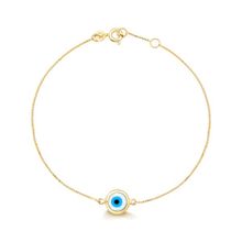 Pulseira de Ouro Olho Grego