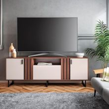 Rack Colibri Juruá com 3 Portas para TV de até 70”