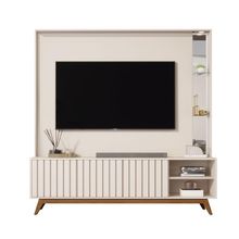 Home Estante Acai 1.8 Off White - Moveis Jb