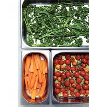 Cuba Tramontina 1-4 Em Aço Inox Sem Alças Profundidade 100 Mm