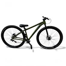 Bicicleta Aro 29 Absolute Nero 5 Freeride K7 Single Freio Hidraulico Shimano Mt200 Garfo Rigido Oliva