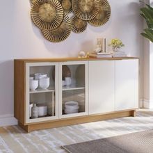 Buffet Colibri Vitória com 4 Portas e 4 Prateleiras