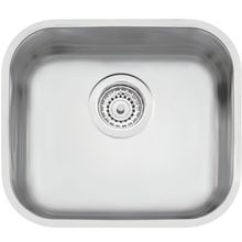 Cuba Tramontina Lavínia 40 Bl Prime Em Aço Inox Acetinado 40x34 Cm Com Válvula 94020102