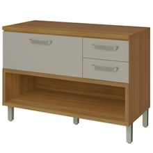 Balcão Nesher Princesa 1 Porta 2 Gavetas – 120cm
