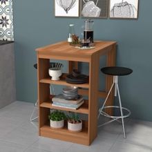 Mesa Nova Móbile Slin 2 Lugares com Prateleira