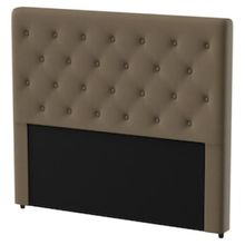 Cabeceira para Cama de Casal Probel Hapton em Tecido Suede