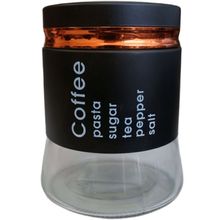 Frasco Pote Coffee Vidro Porta Mantimentos Tampa Hermético