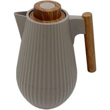 Garrafa Térmica De Mesa Morden Gray Cinza Leite Chimarrão 1L
