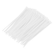 Abraçadeira Plástico 200x4.8mm Branca Sparta 4553455