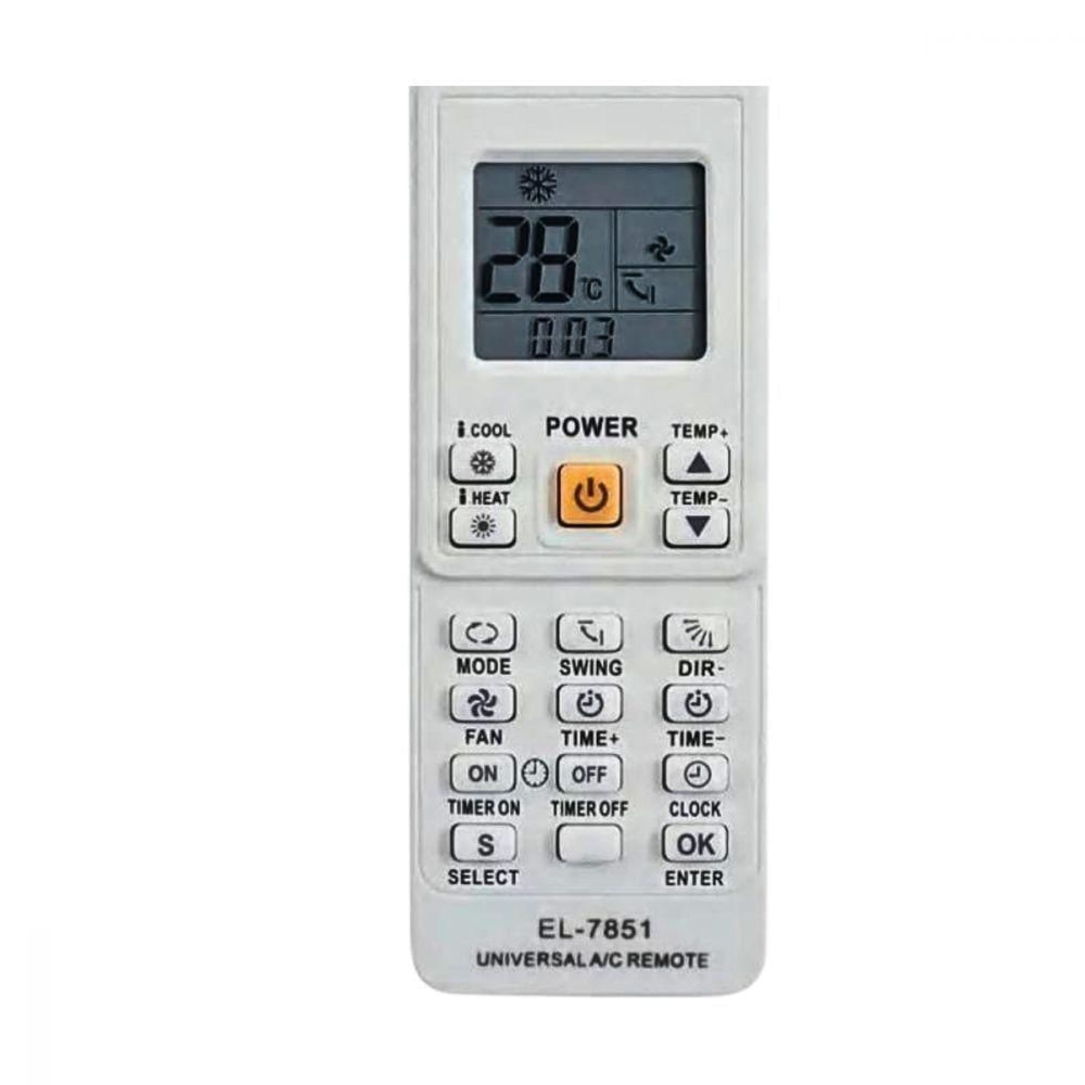 -- Controle Remoto Para Ar Condicionado Split Universal