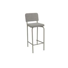 Banqueta Cozinha Fiji 1b712nk Aço 1 Un Niquel/boucle Cinza - Kappesberg