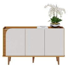 Aparador Buffet Jurerê Naturale Off White Matte - Colibri