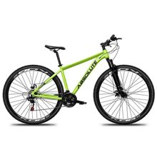 Bicicleta Aro 29 Absolute Nero 5 Alumínio Freio A Disco 21v Garfo Suspensão Mountain Bike Verde 17