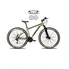Bicicleta Aro 29 Absolute Nero 5 Alumínio Freio Hidráulico 24v Garfo Suspensão Mountain Bike Oliva 17