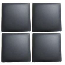 Assentos Banqueta Kit Com 4 Un preto