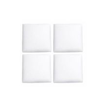 Assentos De Banqueta 30 Cm Kit Com 4 branco