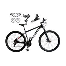Bicicleta Aro 29 Absolute Nero 5 Alumínio 21v Câmbios Shimano Freio A Disco Hidráulico Preto 19