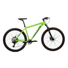Bicicleta Aro 29 Absolute Nero 5 12v Pedivela Single Freio Hidráulico K7 11-50d Garfo Com trava Verde 21