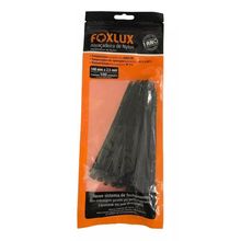 Abraçadeira De Nylon Foxlux 140mmx2.5mm Preto