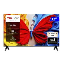 Smart TV 32 Polegadas TCL QLED Smart Full HD Google TV - 32S5K