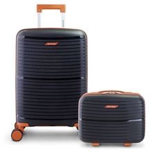 Kit Viagem 2 Pçs - Mala De Bordo E Frasqueira De Viagem Vintage