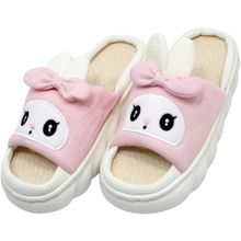 Pantufa Sapato Chinelo De Inverno Coelhinho Pelúcia Macio