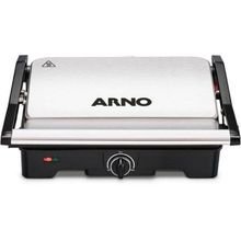 Grill Arno Dual Gnox Inox Com Abertura De 180° 110V