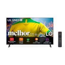 Smart TV 75 4K LG 75QNED73ASA QNED Processador a7 AI WebOS 25