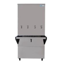 Bebedouro Industrial Coluna Knox 200L 3 Torneiras Geladas 1 Torneira Natural Inox 127V (KX20-C NG 4T)