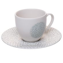 Xícara de Chá com Pires Zambra 200ml Porcelana