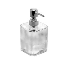 Porta Sabonete Líquido Lyor de Vidro Lines 420ml