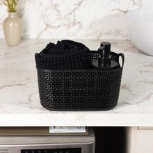 Conjunto 3 Peças para Banheiro Comfort Preto Plástico