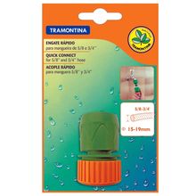 Engate Rápido Tramontina p/ Mangueira de 5/8 e 3/4