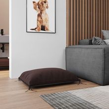 Cama Caminha Pet Tati Para Raças Pequenas Conforto Para Cachorro E Gato Para Casa - Marrom