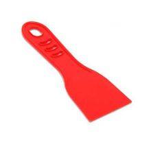 Espátula Plástica Lisa 06cm Com Cabo - Uso Culinário