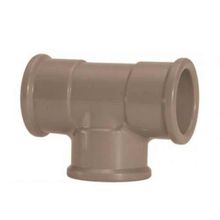 Tee Redução 50x25mm Pvc Soldável Para Tubulação De água