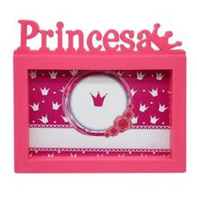 Porta Retrato Princesa Rosa 20x15cm