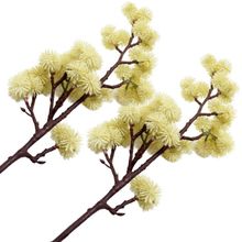 Kit 4 Plantas Artificiais Mamona Jardim Ornamental De 70cm