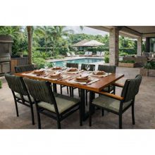 Conjunto Externo Náutica 8 Cadeiras Elegance Solare-verde Pt