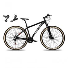 Bicicleta Aro 29 Absolute Nero 5 Alumínio 24v Câmbios Shimano Freio A Disco Mountain Bike Preto 15