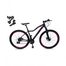 Bicicleta Aro 29 Absolute Hera Feminina 21v Alumínio Câmbios Shimano Freio A Disco Preto 17