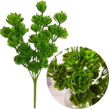 Kit 6 Planta Artificial Broto Suculenta Arranjo Flor 30cm
