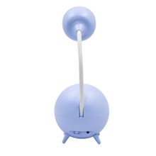 Luminaria De Mesa Decorativa Usb Portatil Articulavel Abajur Para Leitura Estudo Patinho Azul