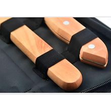 Kit Churrasco 2 Peças Garfo Faca Aço Inox Cabo Madeira - Faca E Garfo Com Elegância E Precisão