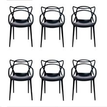 Kit C| 6 Cadeiras Umix-400 Preta