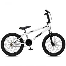 Bicicleta Aro 20 Bmx Rv-x Aero Freio V-brake Infantil Branca
