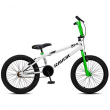 Bicicleta Aro 20 Bmx Rv-x Aero Freio V-brake Infantil Branco Verde