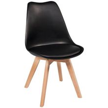 Cadeira Leda Preta Conforto E Estilo Para Seu Ambiente De Trabalho