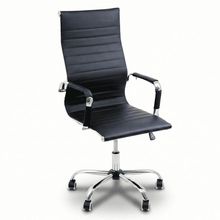 Cadeira De Escritório Esteirinha Oficial Ergonômi Alta Preto Preto